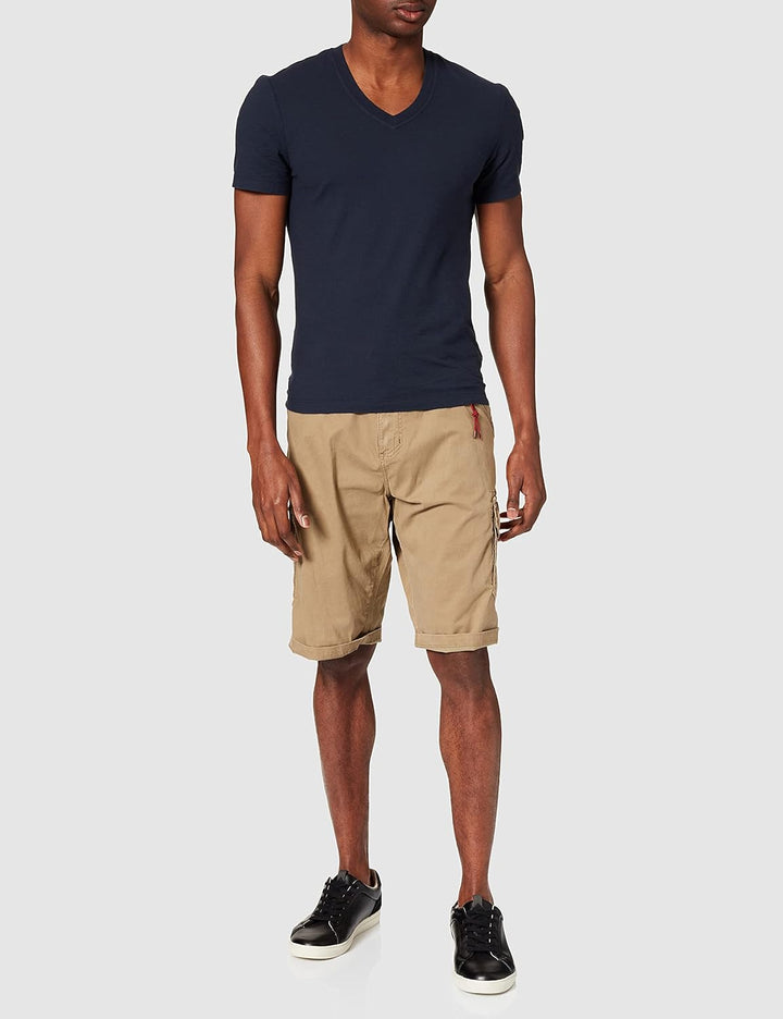 Timezone Herren Regular Rykertz Shorts 31 Grün (Safari Khaki 4084), 31 Grün (Safari Khaki 4084)