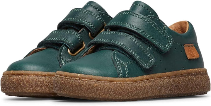 Naturino Carex VL-Sneakers aus Leder 29 EU Dunkelgrün, 29 EU Dunkelgrün