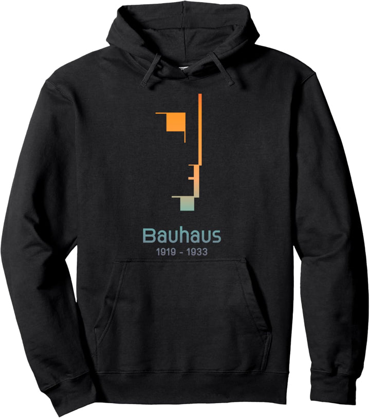 Bauhaus Logo von 1919 - 100 Jahre Bauhaus Design Schule Pullover Hoodie