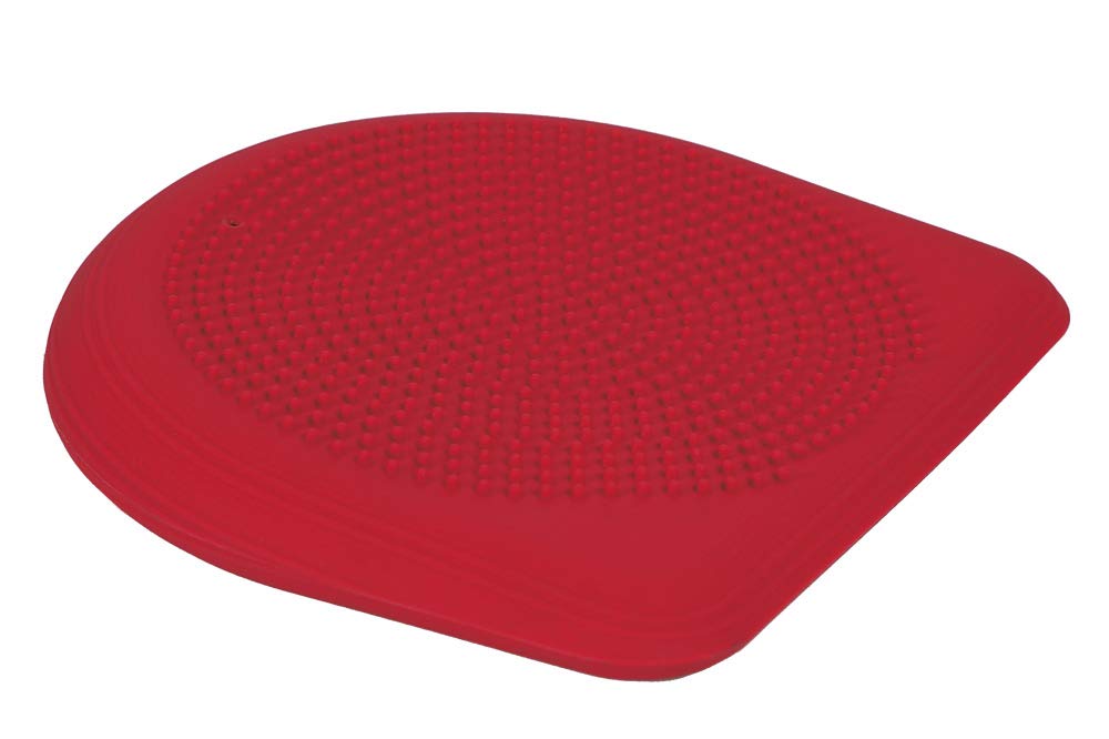TOGU Dynair Keil Ballkissen Sitzkissen (Das Original) Plus rot Plus (36 x 38 cm) Plus, rot Plus (36