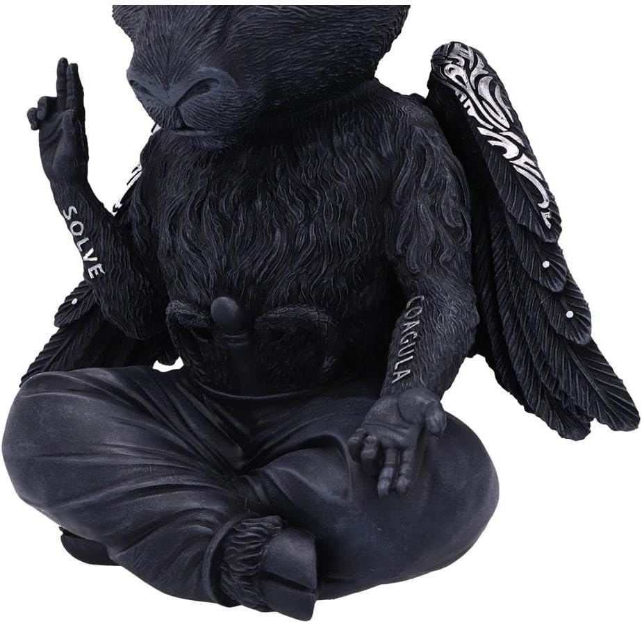 Nemesis Now Cult Cuties Baphoboo Baphoboo 30 cm (gross), Harz, schwarz, Cult Cuties Baby Baphomet Fi
