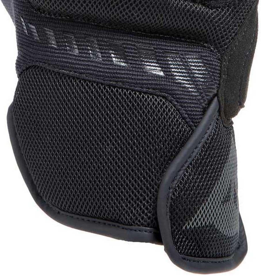 Dainese Mig 3 Air Tex Gloves, Motorradhandschuhe Sommer mit Protektoren, Herren, Schwarz/Schwarz, XS
