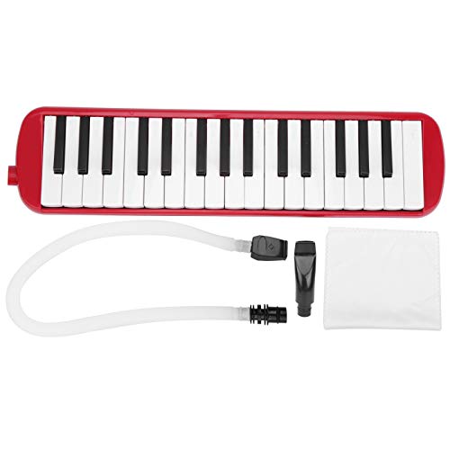 32 Tasten Melodica ABS IRIN Melodica Geeignet für Anfänger Übungstasche Blasmusikinstrument Tastatur