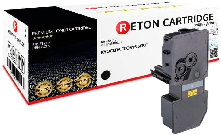 4 Original Reton Toner | 50% höhere Druckleistung | als Ersatz für Kyocera TK-5220 TK-5230 für Kyoce