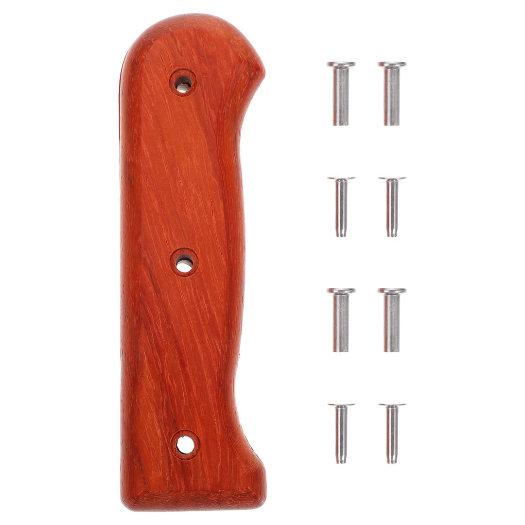 HEMOTON Küchenmesser Ersatz Griff Holz Messergriff Messer Ersatzteile Universalgriff Messerzubeh?r f