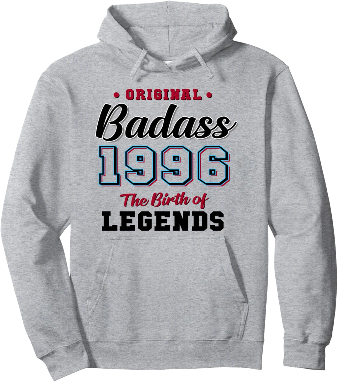 25. Geburtstagsgeschenk Badass Legend 1996 25 Jahren Pullover Hoodie