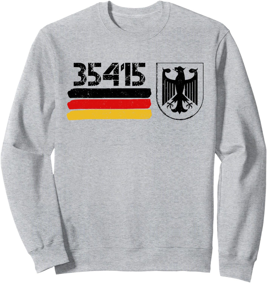 Pohlheim - Meine Heimat: Flagge mit Postleitzahl Sweatshirt