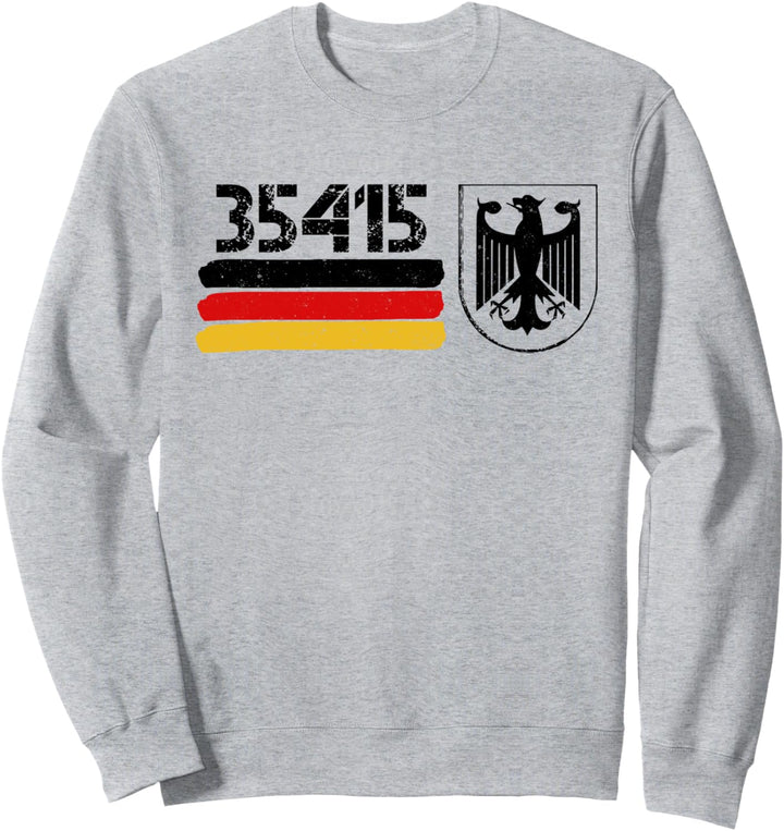 Pohlheim - Meine Heimat: Flagge mit Postleitzahl Sweatshirt