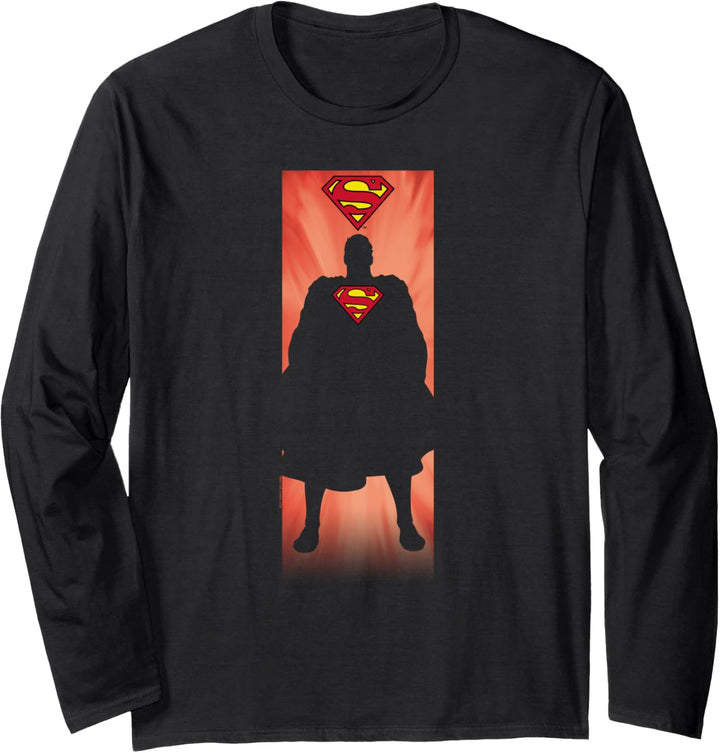 Superman Block Langarmshirt