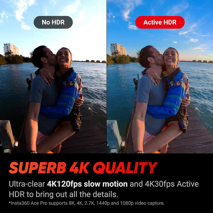 Insta360 Ace Pro Ausdauer-Kit - wasserdichte Action-Kamera, zusammen mit Leica entwickelt, 1/1,3"-Se