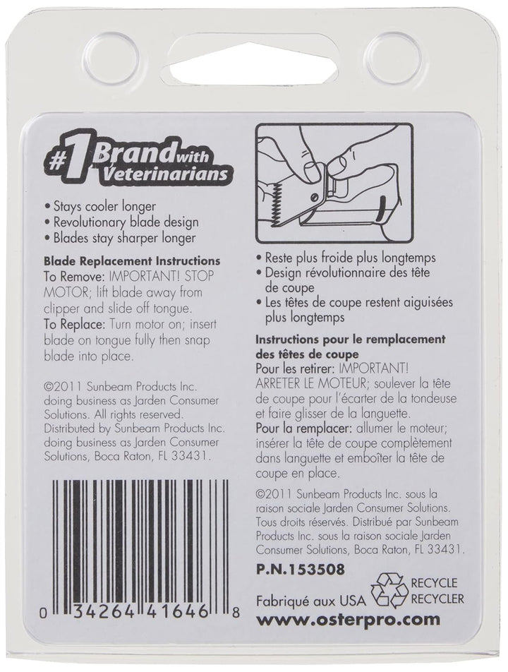 Oster Scherkopf Nr. 5/8, L: 0,8mm Schnittbreite 14mm