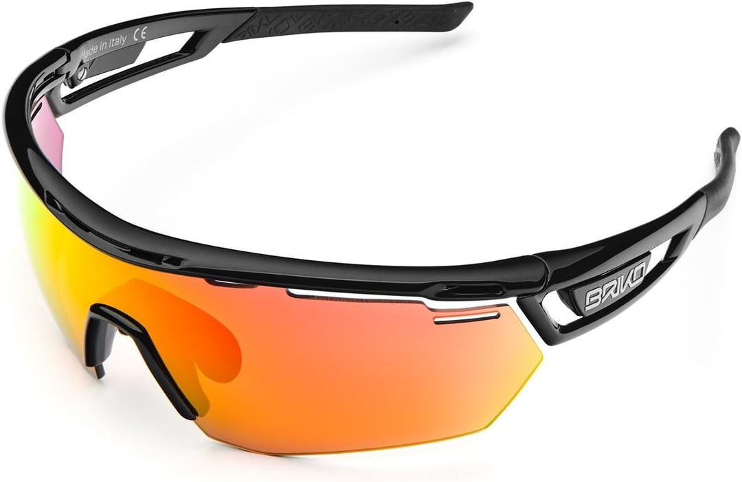 Briko Herren Cyclope 2 Lenses Brille Einheitsgrösse C52 black matt -RM3T0, Einheitsgrösse C52 black