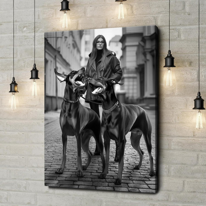 Artmazing | Hund Bild | Designer Bilder | Coole Bilder | Bild &amp; Leinwand | Leinwandbild XXL | Leinwa