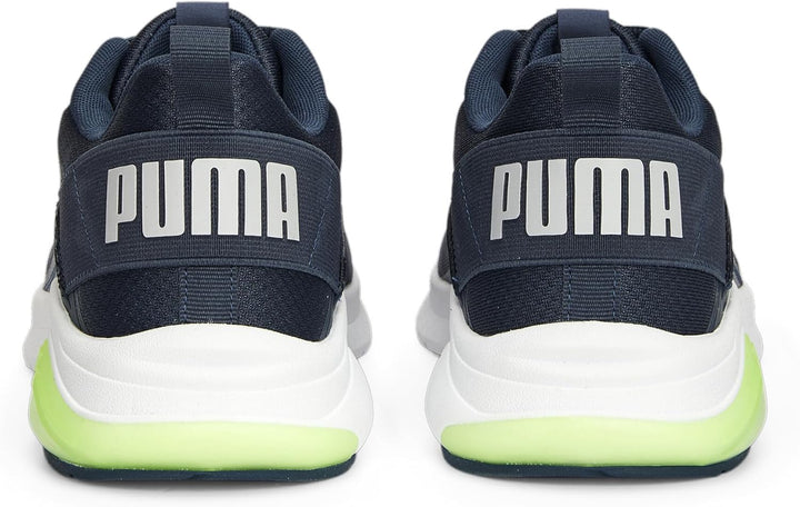 PUMA Unisex Electron E Sneaker 44.5 EU Dark Night Cool Light Gray Fast Yellow, 44.5 EU Dark Night Co