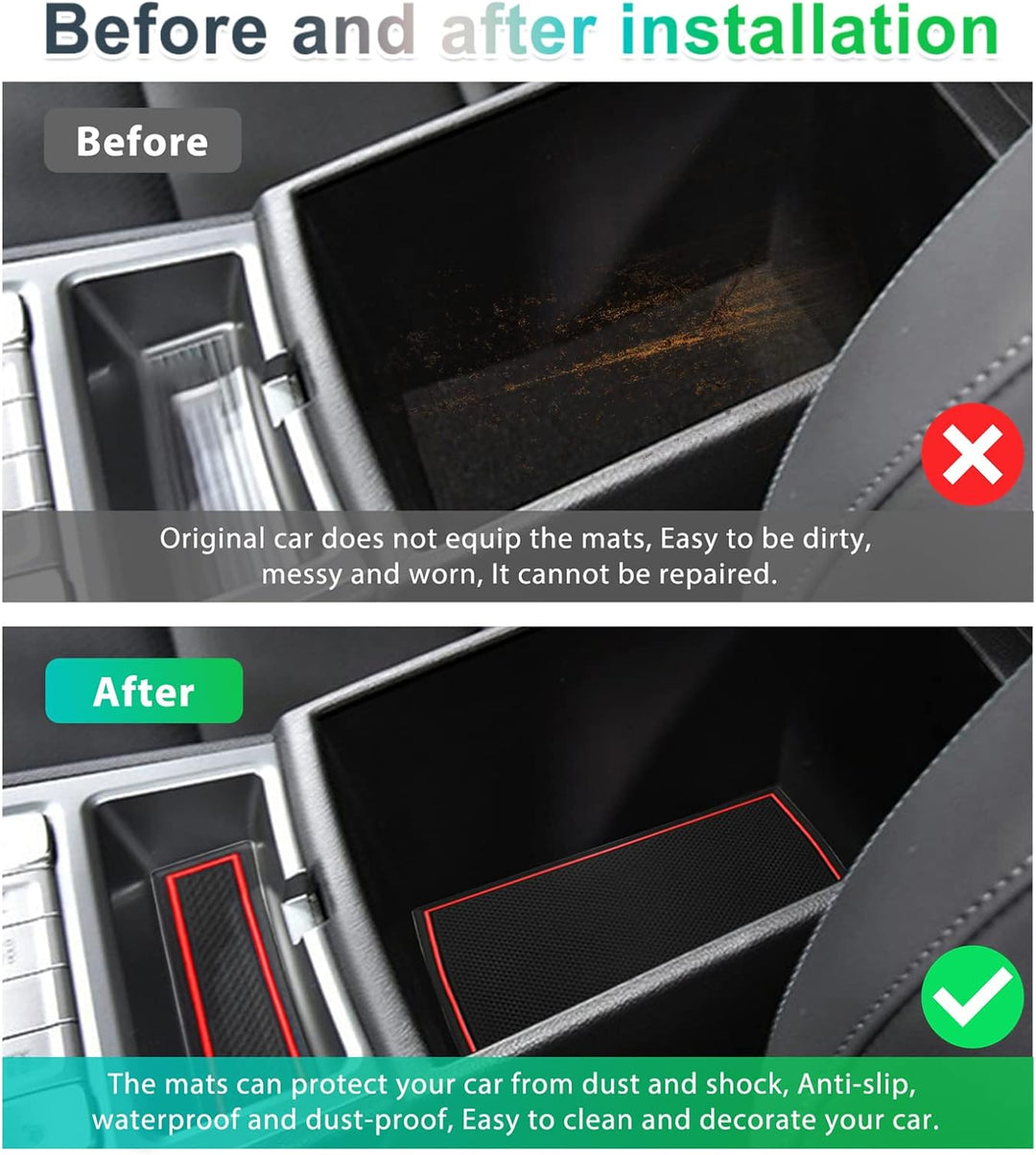 GAFAT 2019-2022 2023 Hyunda-i Kona Elektro EV Electric Antirutschmatten, Kona EV Gummimatten für Mit