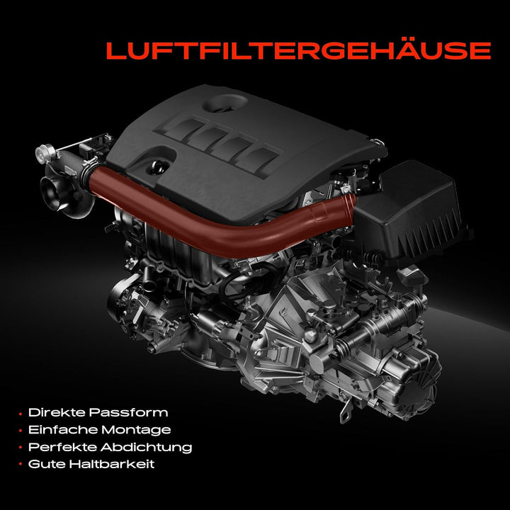 Ladeluftschlauch Turboschlauch Vorne für Transporter III Bus Kasten Pritsche/Fahrgestell 1.6L Diesel