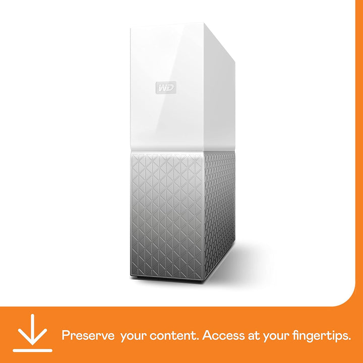 Western Digital WDBVXC0020HWT-EESN 2TB My Cloud Home Personal Cloud, White 2TB 1-Bay, 2TB 1-Bay