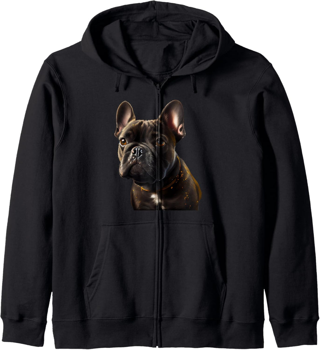 Französische Bulldogge lustiges Frenchie French Bulldog Kapuzenjacke