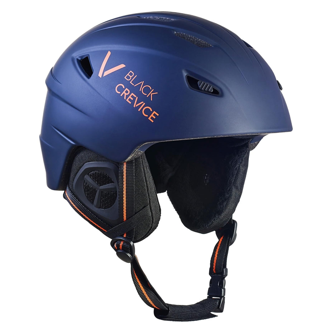 Black Crevice Skihelm Streif I Stossfester Skihelm in sportlichem Design I Skihelm Herren &amp; Damen I