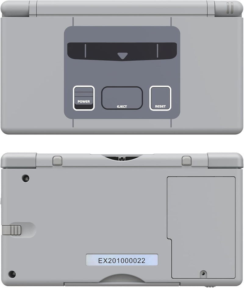 eXtremeRate Ersatz Gehäuse Case für Nintendo DS Lite NDSL, DIY-Voll Hülle&Knöpfen&Screen Protector S