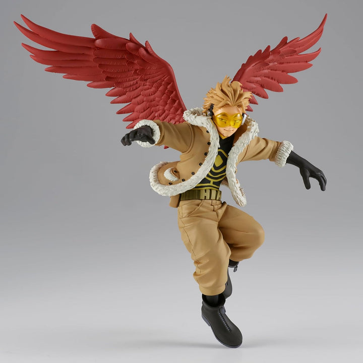 Banpresto BP19370 My Hero Academia Actionfigur Hawks, The Amazing Heroes Vol 24, 14 cm, Mehrfarbig,