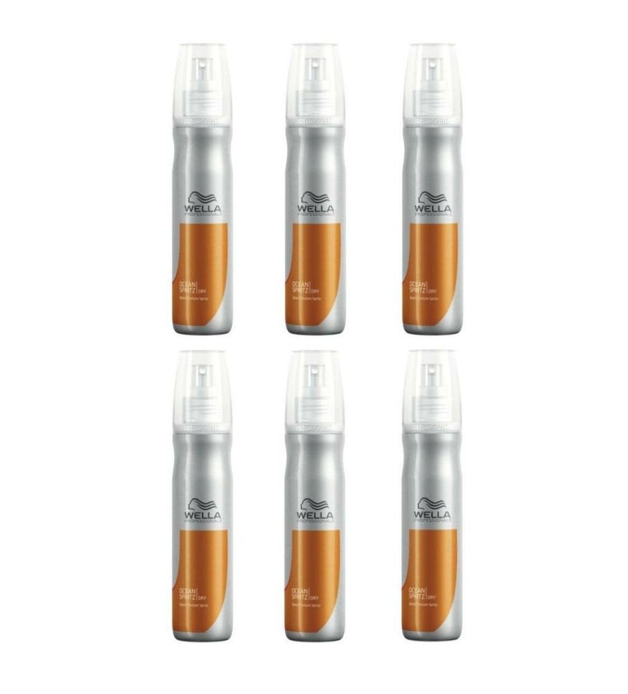 Wella Ocean Spritz 6 x 150 ml Beach Textur Spray Styling Dry Professionals