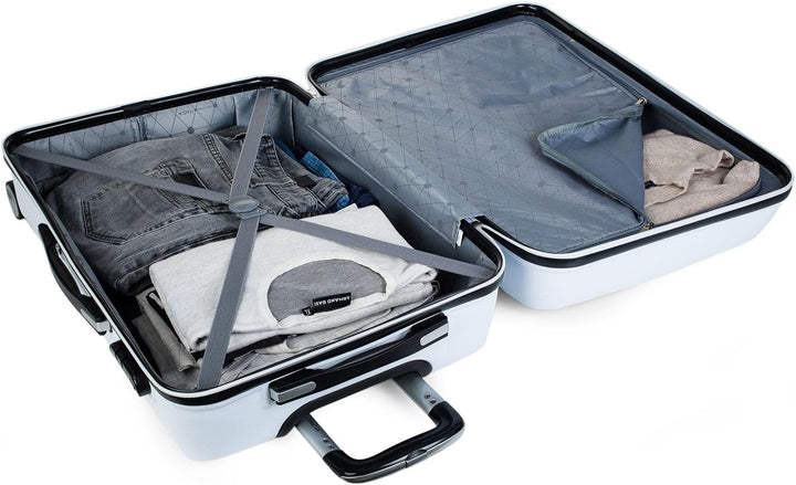 ITACA - Handgepäck Koffer Trolley - Reisekoffer Mit Rollen und Reisekoffer Hartschalenkoffer für Vie