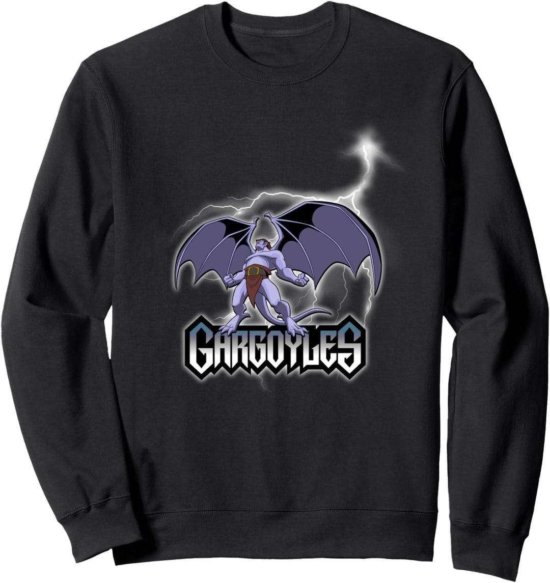 Disney Gargoyles Goliath Epically Rising Under The Thunder Sweatshirt