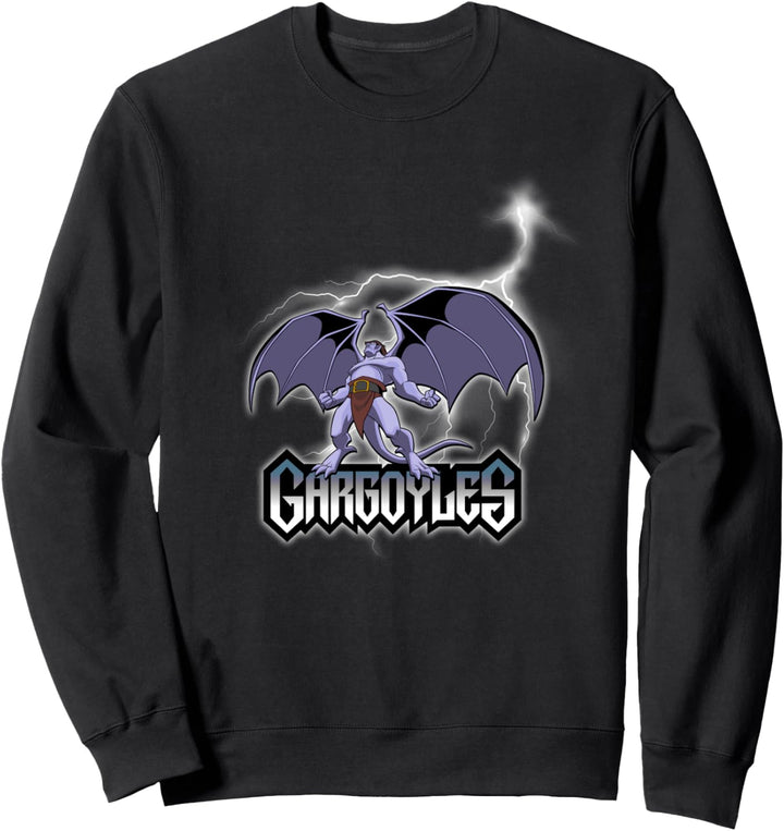 Disney Gargoyles Goliath Epically Rising Under The Thunder Sweatshirt