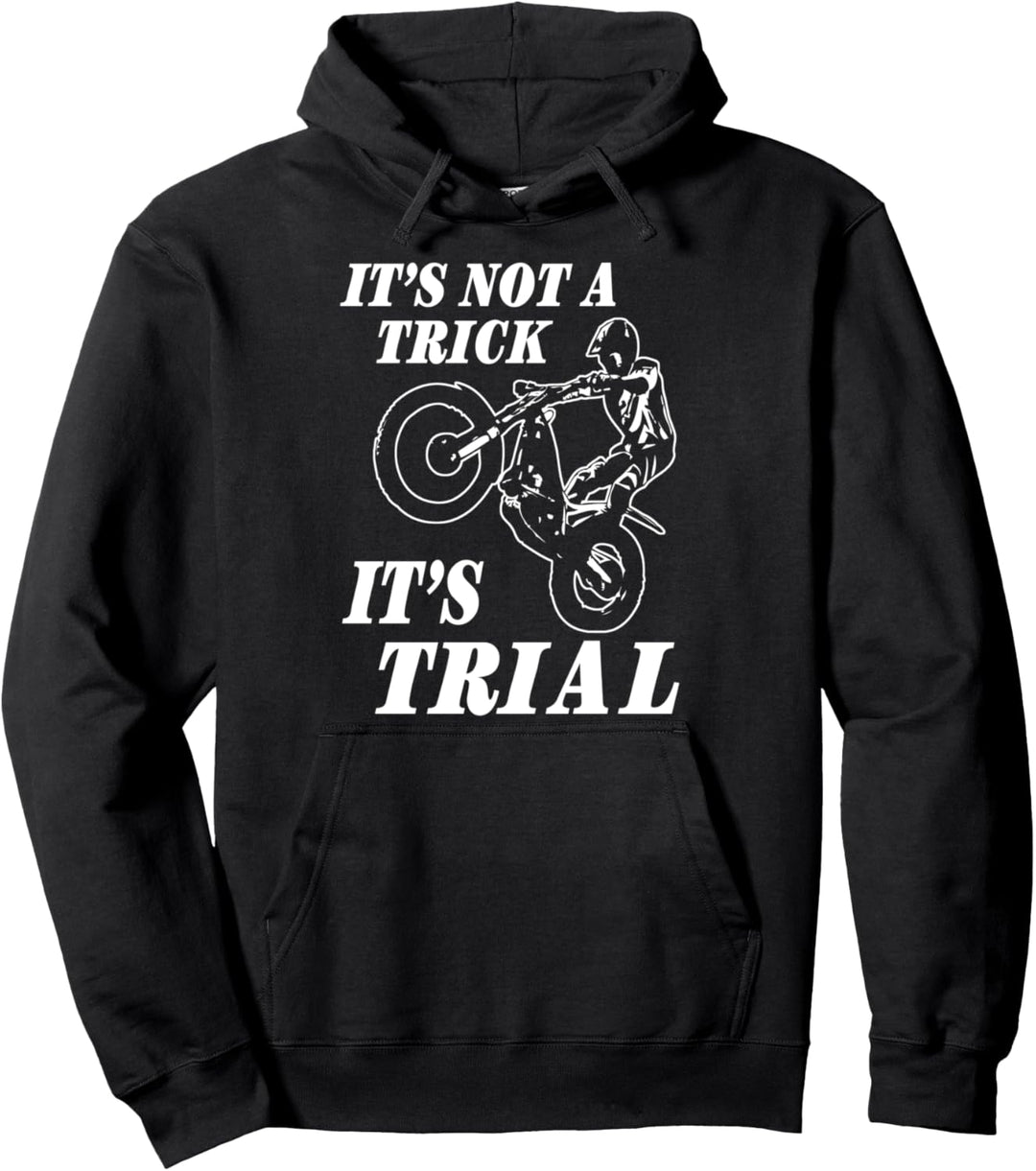 Trial Motorrad Trialfahrer Moto Trial Pullover Hoodie