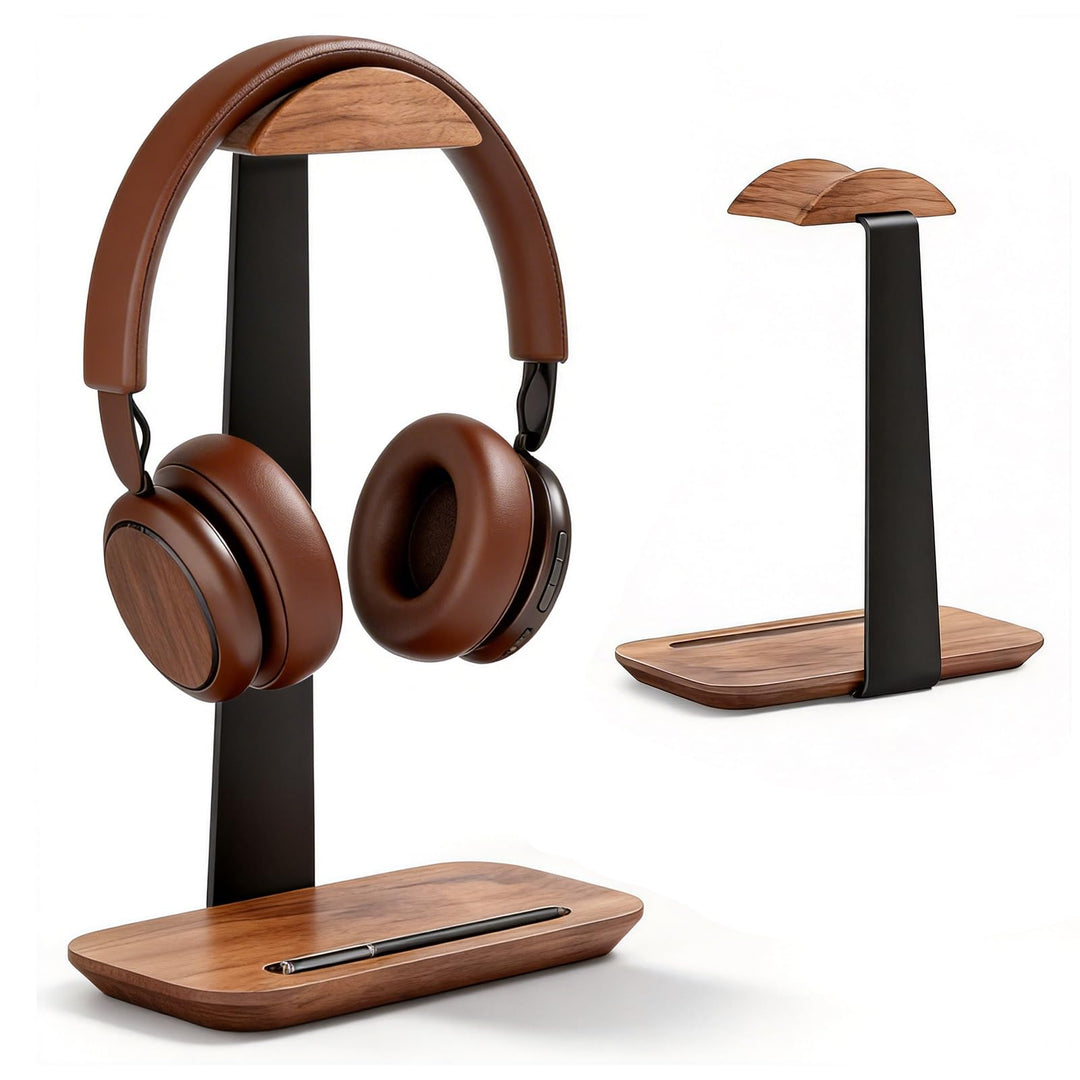 Kopfhörer Ständer, Tisch Headset Halterung Halter mit Aufbewahrungsbasis, Kopfhörer Halterung für Ov