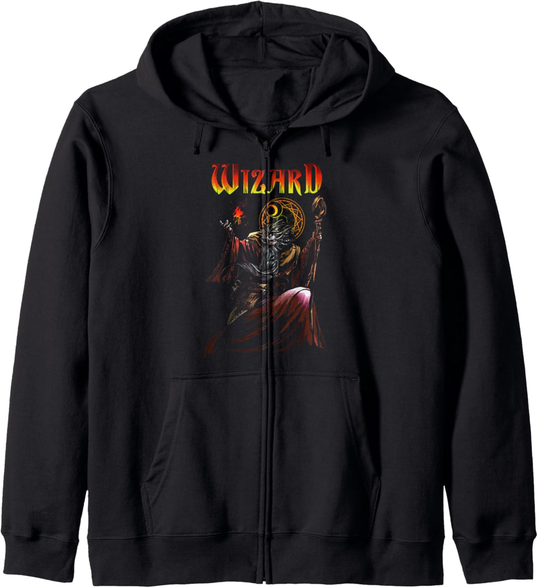 Wizard Magic Fantasy RPG D20 Tischspieler Kapuzenjacke