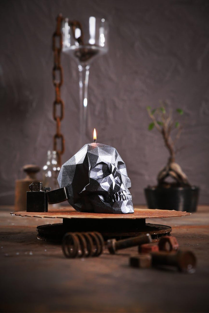 Candellana Skull Kerze Aesthetic 110 x 170 x 130 mm - Kerzen Aesthetic 3D - Candles Aesthetic - Deko