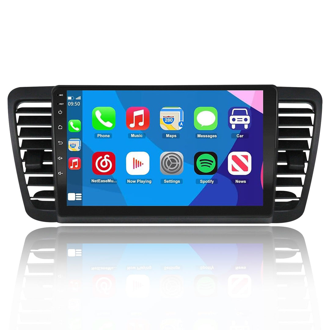 LEXXSON Carplay Radio Android Radio für Subaru Outback Legacy 2004-2009 mit 9 Zoll Touchscreen GPS W