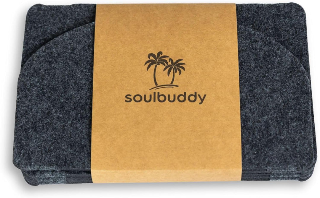 Soulbuddy Cap Organizer für 7 Caps & 3 Türhaken | Aufbewahrung für Schirmmützen | Hängeregal für Kap