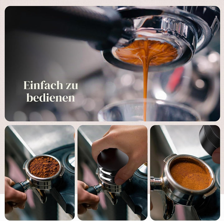 NEUTYPECHIC Coffee Distributor 53mm, Espresso Leveler Ausgleichwerkzeug für 54mm Kaffee Siebträger,