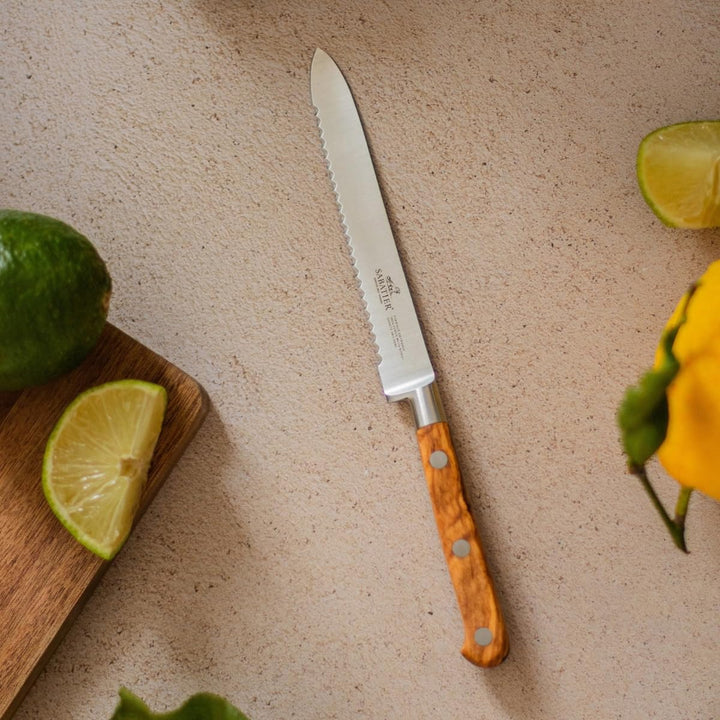 Lion sabatier 832985 Provençao Messer für Gemüse und Obst, Wellenschliff, 12 cm