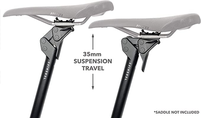 REDSHIFT ShockStop Federsattelstütze für Fahrräder, stossdämpfende Fahrradsattelstütze fürRennrad, G