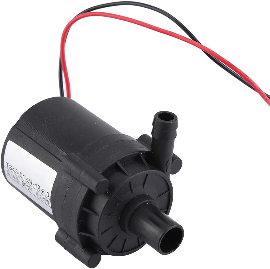 24 / 12V DC Pumpe Bürstenlose Wasserdurchflusspumpe Brushless Tauchwasserpumpe Einstellbare Zirkulat