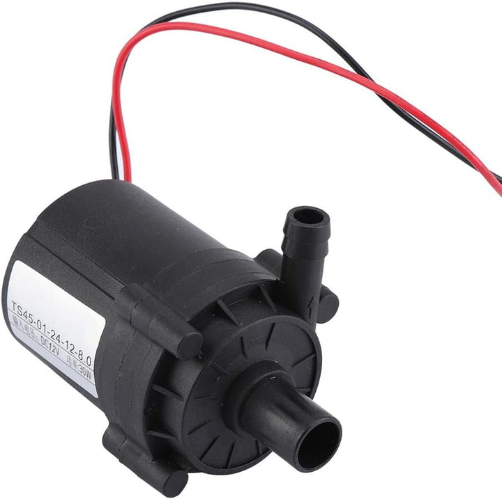 24 / 12V DC Pumpe Bürstenlose Wasserdurchflusspumpe Brushless Tauchwasserpumpe Einstellbare Zirkulat
