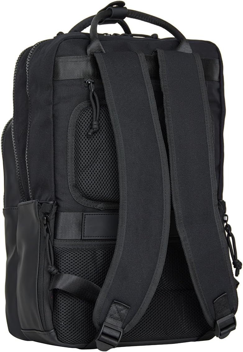 New Rebels William Milwaukee 18L Rucksack - 15,6-Zoll-Laptopfach mit wasserdichtem Reissverschluss -