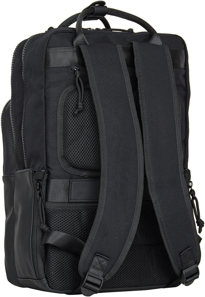 New Rebels William Milwaukee 18L Rucksack - 15,6-Zoll-Laptopfach mit wasserdichtem Reissverschluss -