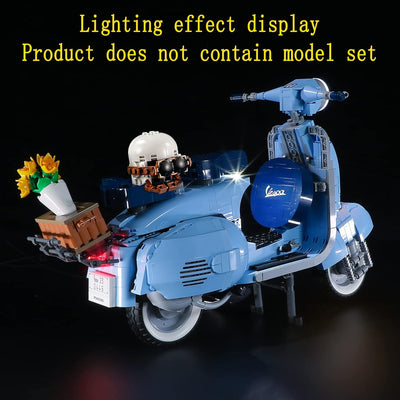 GEAMENT LED Licht-Set Kompatibel mit Lego Vespa 125 - Beleuchtungsset für Creator 10298 Baumodell (M