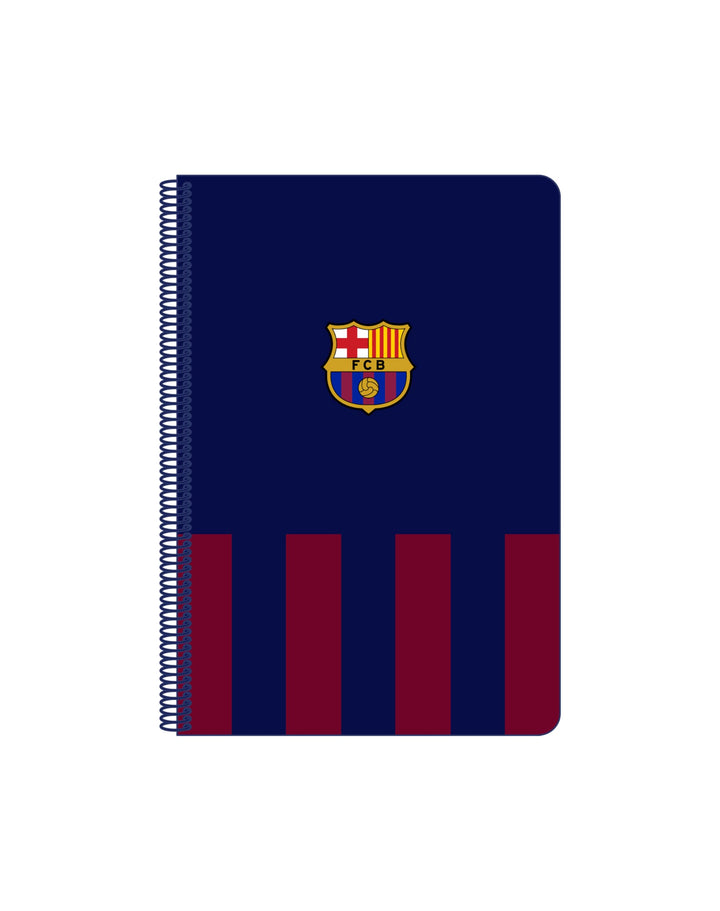Safta F.C. Barcelona Notizbuch, 80 Blatt, Hardcover, 1Design, ideal für Kinder verschiedener Altersg