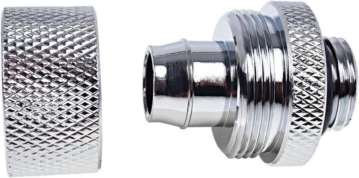 Alphacool 17235 Eiszapfen 16/10mm Anschraubtülle G1/4 - Chrome Sixpack Wasserkühlung Anschlüsse Sing