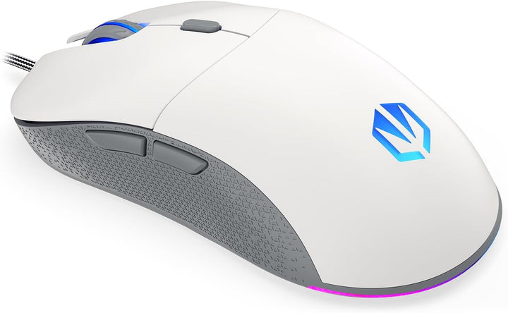 ENDORFY GEM Plus Onyx White Souris Droitier USB Type-C Optique 19000 DPI