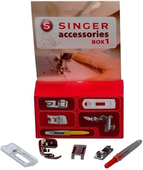Singer 292117 Box 1 Box für Nähmaschine mit Zubehör Brechstangen