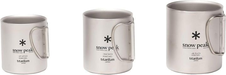 Doppelwandige Titan-Tasse