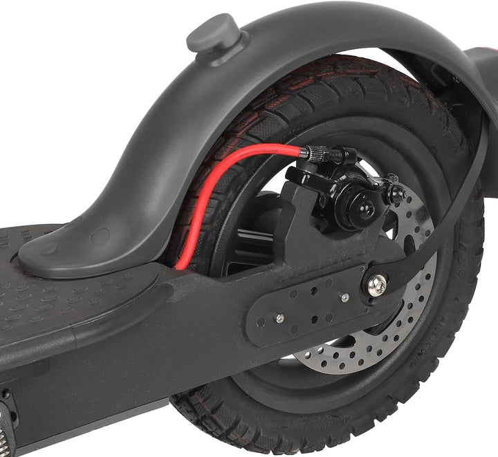 aibiku E Scooter Schutzblech Hinten für Xiaomi Elektroroller, mit Metallhalterung, Kennzeichenrahmen