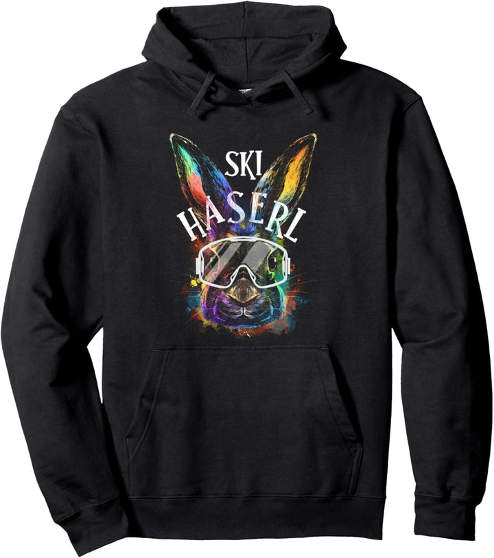 Apres Ski Party Outfit Ski Haserl Wintersport retro Pullover Hoodie